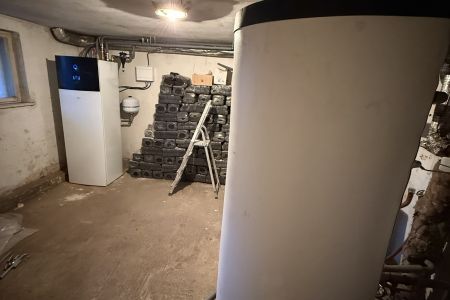 Dokončená montáž tepelného čerpadla Daikin Altherma 11 kW