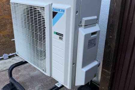 Dokončená montáž tepelného čerpadla Daikin Altherma 3 – 8 kW